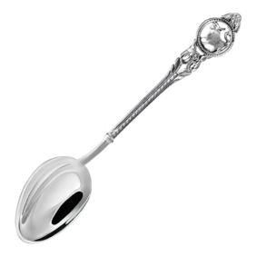 серебряная ложка знак зодиака телец