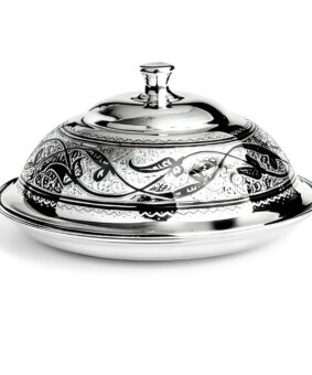 серебряная масленка кубачи