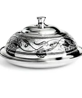 серебряная масленка кубачи