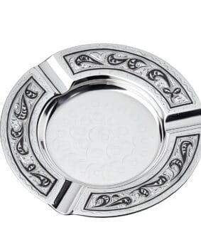 Серебряная пепельница