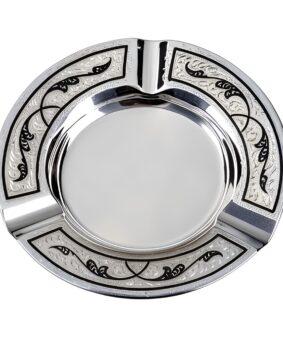 серебряная пепельница