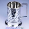 пивная серебряная кружка
