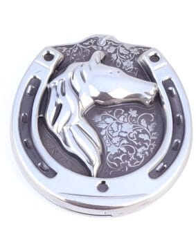 Серебряная подкова голова лошади