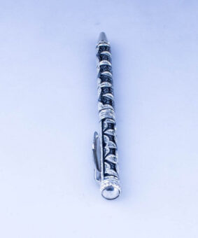 серебряная ручка