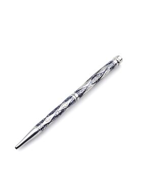 Серебряная ручка с гравировкой
