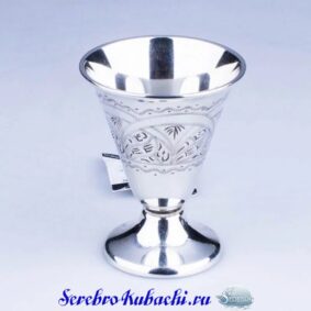 рюмка лафитник серебряная