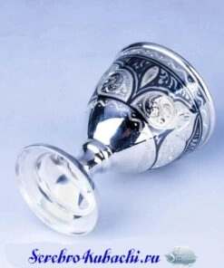 рюмка серебряная кубачи