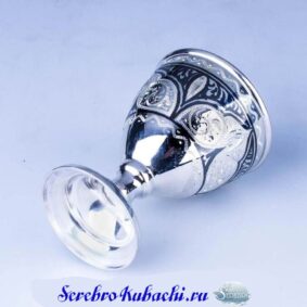 рюмка серебряная кубачи