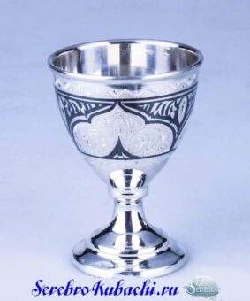 рюмка серебряная кубачи