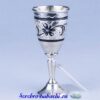 серебряная рюмка на ножке