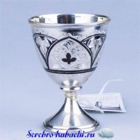 серебряная кубачинская рюмка