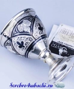 серебряная кубачинская рюмка