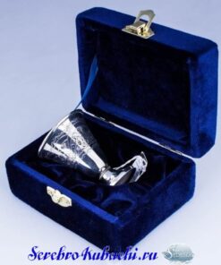 рюмка лафитник серебряная