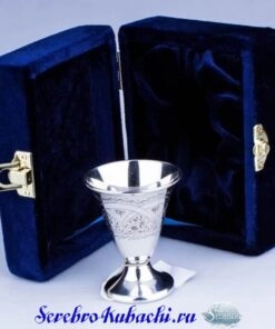 рюмка лафитник серебряная