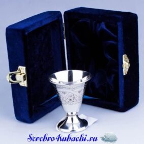 рюмка лафитник серебряная