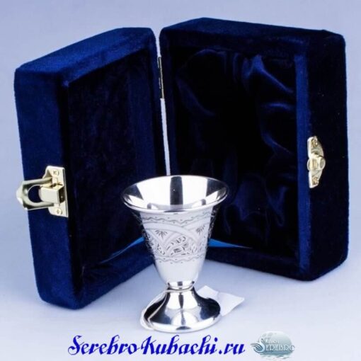 рюмка лафитник серебряная