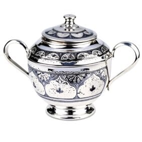 серебряная сахарница Кубачи