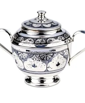 серебряная сахарница Кубачи