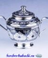 серебряная сахарница Кубачи