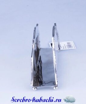 серебряная салфетница