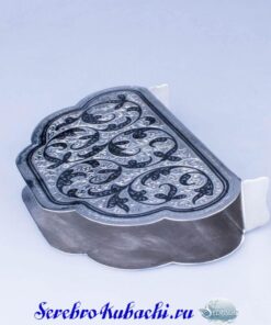 Серебряная салфетница 12 серебряная салфетница