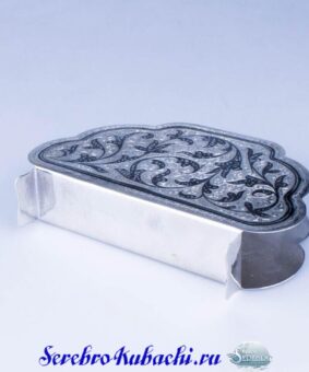 серебряная салфетница