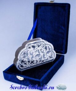 Серебряная салфетница 14 серебряная салфетница
