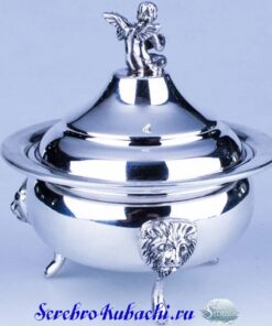 серебряная соусница