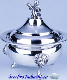серебряная соусница