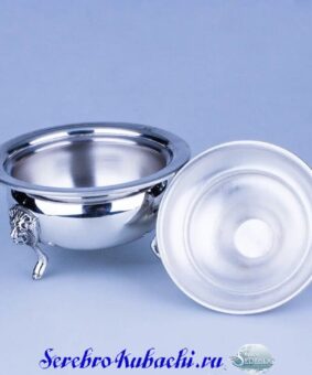 серебряная соусница
