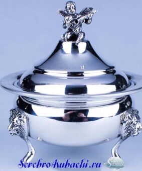 серебряная соусница