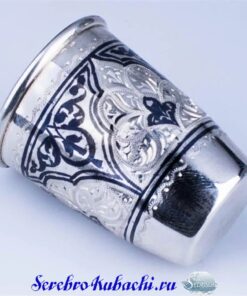 серебряная чарка кубачи