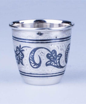 серебряная стопка кубачи