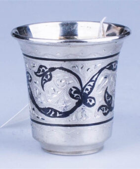 серебряная стопка кубачи