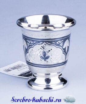 стопка серебряная кубачи