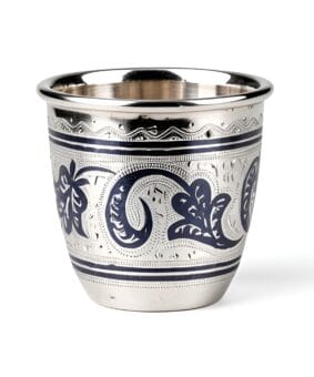 серебряная стопка кубачи