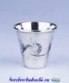стопка шот серебряная