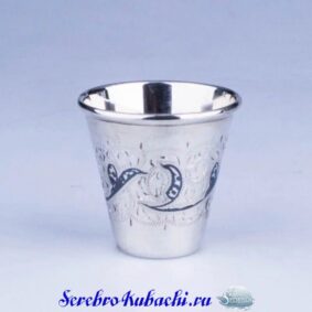 стопка шот серебряная