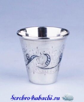 стопка шот серебряная