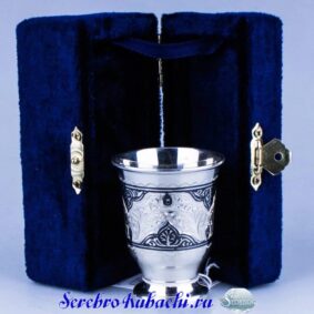 стопка серебряная кубачи