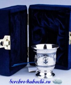 стопка серебряная кубачи