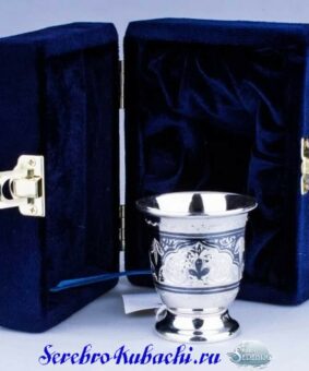 стопка серебряная кубачи