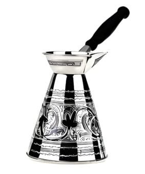 серебряная турка