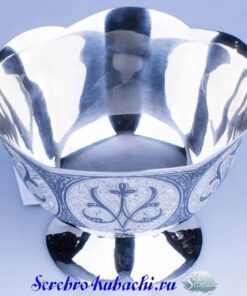 Серебряная вазочка Кубачи 8 серебряная вазочка Кубачи