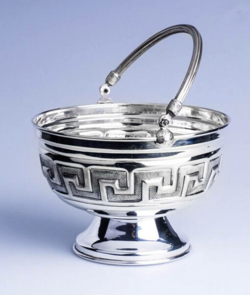 серебряная ваза греческая