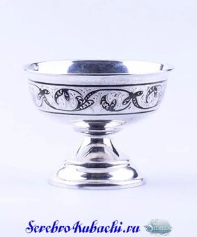 вазочка серебряная кубачи