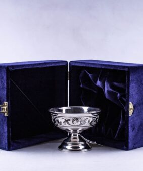 вазочка серебряная кубачи