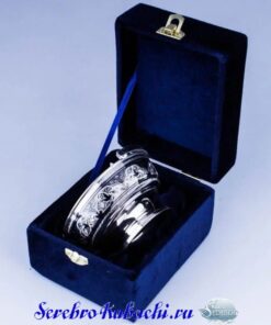 серебряная корзинка кубачи