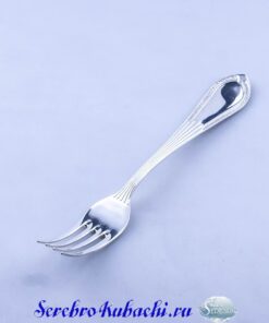 вилка из серебра