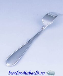 вилка серебряная